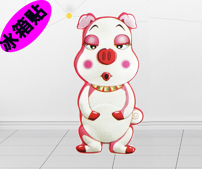 動漫硅膠冰箱貼