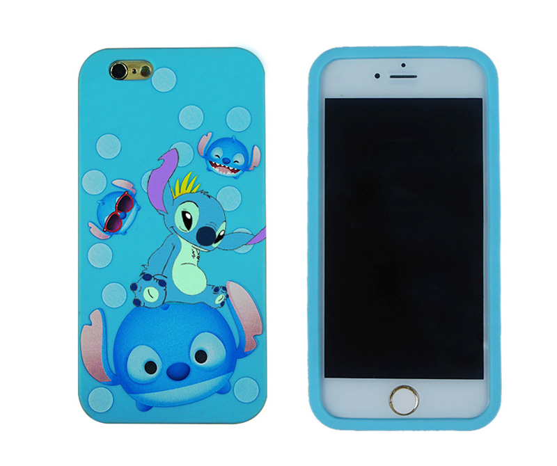 迪士尼硅膠手機套廠家定制