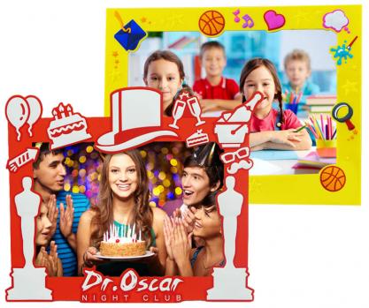 促銷禮品pvc軟膠相框定制