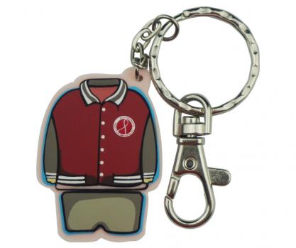 軟膠鑰匙扣定制